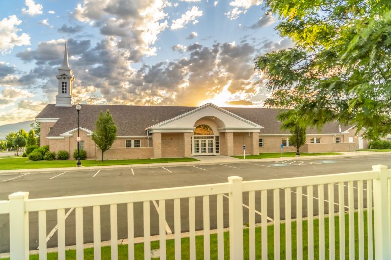 Church Fence Installation