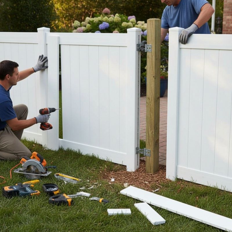 Pvc Fence Repair