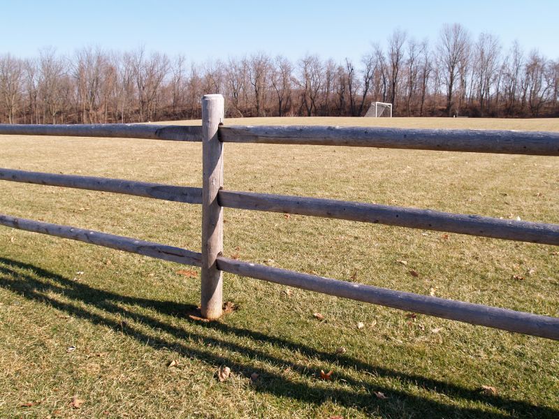 Split Rail Fence Installation
